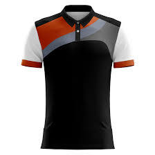 Sublimation blanks mens polo shirt golf polyester spandex custom logo printing vintage <b>fringe</b> 180g premium sports <b>top</b> - Product Image 3