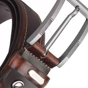 Cinturón de Cuero para Hombre de Primera Calidad en Oferta, Precio Económico al por Mayor, Diseño Único, Hecho de Cuero - Product Image 3