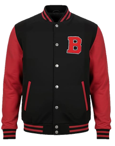 SBEA IMPEX Custom <b>Men's</b> Embroidered Stand Collar <b>Canvas</b> Varsity <b>Jackets</b> Front Custom Logo Winter Ready Polyester/Cotton Zipper - Product Image 3