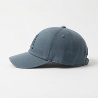 Casquette de baseball unisexe à 5 panneaux avec logo brodé en 3D sur le devant, ajustement réglable, en toile, style décontracté, pour adulte