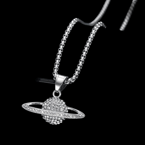 <b>Iced</b> <b>Out</b> Mossinate Diamond Pendant for Men and Women Luxury Jewelry for Concerts and Fashion Photography - Product Image 5