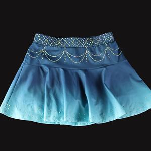 Uniformes de cheerleading bleus tendance pour femmes, uniformes de cheerleading turquoise pour enfants - Product Image 4