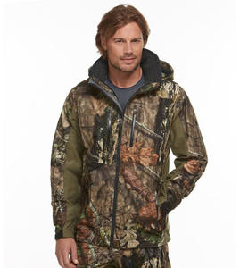 Unique Design Summer Outdoor Camouflage Hunting <b>Hoodie</b> & Jacket <b>Waterproof</b> Windproof Breathable Fabric for Men Open Zip - Product Image 2