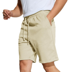 Pantalones Cortos Deportivos para Hombre, de Felpa Francesa, para Entrenamiento, Fitness, Running, Casuales, con Cintura Elástica, Logotipo Personalizado, OEM - Product Image 1