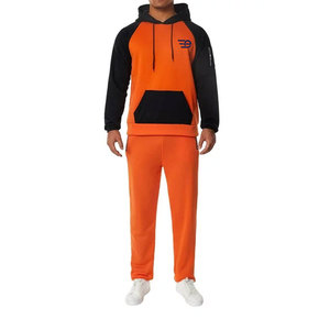 Survêtements à capuche pour hommes actifs, design moderne, haut à capuche et bas athlétique, tenue de sport, de course et de ville - Product Image 1