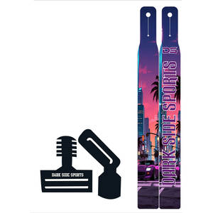 Cinturones de flag football ajustables con gancho y bucle, juego de cinturones de flag football con 2 banderas por cinturón para juegos seguros sin contacto - Product Image 4