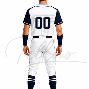 Customized Color Baseball Uniform Premium Quality Bulk Quantity Low MOQ Baseball Uniform For Sports Wear - Product Image 2