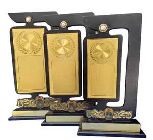 Premium Wooden Stylish Trophy Award Custom <b>Engraved</b> Wooden <b>Plaque</b> For Corporate Event, sports competitions - Product Image 6