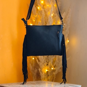 Bolso de mano Venus Leathers para mujer, con cremallera, diseño de letras, cuero genuino, ligero, poliéster, portátil, de lujo, impermeable, antirrobo - Product Image 2