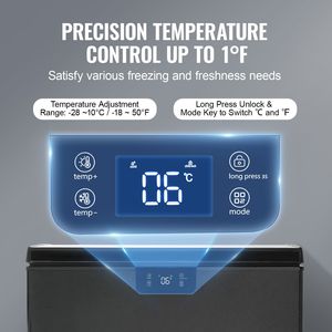 Congelatore orizzontale compatto da 153 L (5,4 Cu.ft) con 2 cestelli rimovibili, apertura superiore, a batteria, autoportante - Product Image 4