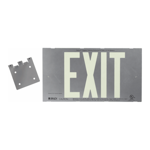 Señal de Salida Fotoluminiscente BradyGlo para Rutas de Escape de Emergencia - Product Image 3