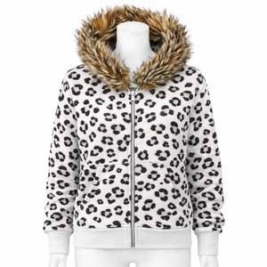 Sweat-shirt à capuche surdimensionné pour femmes, motif léopard et étoiles, esthétique Y2K, manches longues, pull unisexe - Product Image 2