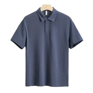 Polo 100% coton uni pour homme, qualité supérieure, manches courtes, respirant, décontracté, pour le travail, logo personnalisé, vente en gros, style OEM - Product Image 4
