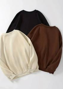 เสื้อสเวตเชิ้ตผู้หญิงแบบสวมหัว ขายส่ง เสื้อฮู้ดดี้ทรงหลวมสำหรับผู้หญิง เสื้อสเวตเชิ้ตผ้าฝ้ายออร์แกนิคพิมพ์ลายตามสั่งสำหรับผู้หญิง - Product Image 2