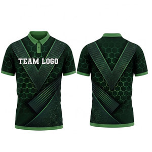 Camiseta Polo Profesional Personalizada con Tela de Alto Rendimiento Atlético, Identidad de Equipo Personalizada y Comodidad Superior para Interiores - Product Image 2