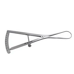Calibre rond de 6 pouces pour cartographie des ridules, instrument dentaire, échelle de mesure 0-40 mm, jauge de précision en acier inoxydable pour os et implant - Product Image 3