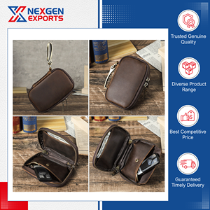 En stock, qualité exceptionnelle, porte-clés de voiture en cuir PU imperméable avec crochet métallique pour les acheteurs en gros - Product Image 5