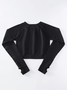 Soutien-gorge de sport sans couture pour femme, respirant, pour le yoga et la gym, avec logo personnalisé, vente en gros directe usine - Product Image 2
