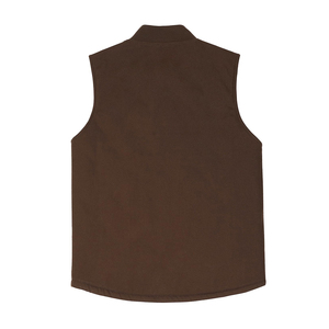 Modern Casual Men Canvas <b>Vest</b> Stylish Fit Sleeveless Top Custom Logo Soft Cotton Fabric Fashionable Waistcoat For Street Style - Product Image 2