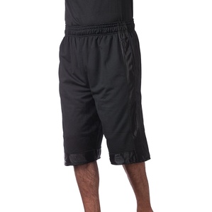 Shorts de basket-ball pour hommes, en mesh respirant, pour l'entraînement, avec taille élastique, pour la salle de sport - Product Image 3