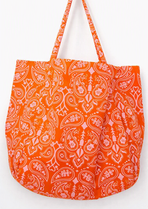 Bolso Tote Azul de Gran Capacidad, Bolso de Mano de Algodón para Viajes, Playa y Uso Diario - Product Image 2