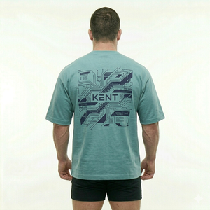 เสื้อยืดฟิตเนสแบรนด์ส่วนตัว ออกแบบเองได้ สำหรับออกกำลังกาย ผ้าฝ้าย 100% ไซส์ใหญ่ น้ำหนักเบา ระบายอากาศดี เสื้อกีฬาสำหรับผู้ชายและผู้หญิง รับผลิตแบบ OEM - Product Image 4