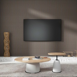 Luxury Modern 3D <b>PVC</b> Wall Panel Waterproof Interlocked Interior <b>Ceiling</b> for Hotels Bedroom Villas Soundproof MDF Furniture - Product Image 1