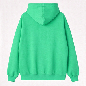 Sudadera con capucha estampada de peso pesado, de alta calidad, gruesa, de forro polar para invierno, con marca personalizada, al por mayor, ecológica, para hombre - Product Image 4