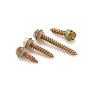 สกรูหัวเหล็กชุบสังกะสีทรงรีพร้อมเกลียวเกลียวเจาะด้วยตนเองประเภทผลิตภัณฑ์จากโรงงานเวียดนาม - Product Image 1