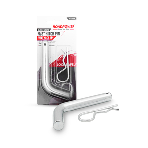 ROADPOWER (RP-HYPN-58) Pasador de Enganche para Remolque de 5/8 Pulgadas con Mango Curvo de Alta Resistencia - Compatible con Receptores de 2 y 2.5 Pulgadas, Acero Forjado de Alta Resistencia - Product Image 1