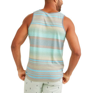 Men's Cotton Sleeveless Tank Top Solid Muscle Vest Undershirt with O-Neck Design Gym Clothing breathable tank top for men - Product Image 2