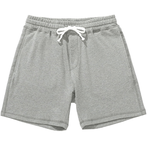 Shorts en tissu éponge pour homme OEM, 100% coton, respirants, style fitness, prix de gros, shorts en tissu éponge pour homme, logo personnalisé, taille sur mesure - Product Image 1