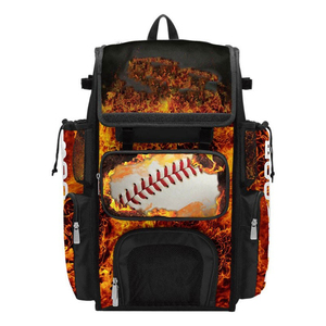 Heavy Duty Baseball Gear Bag With Fence <b>Hook</b> And Multiple Pockets Comfortable Backpack Style For Carrying All Sports Training - Product Image 5