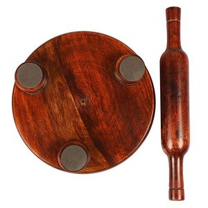 Rouleau à pâtisserie et planche en bois personnalisés, faits à la main, artisanaux, fabriqués en Inde, qualité export - Product Image 4
