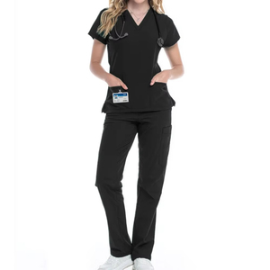 Ensemble de blouses médicales pour femmes OEM – Tenue d'infirmière unisexe pour hôpital - Product Image 1
