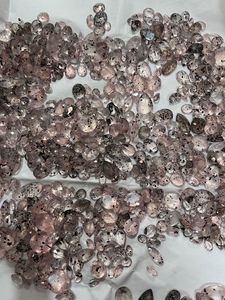 Natural Cubic Zirconia Faceted Oval & <b>Cushion</b> Cut Mix Shape Gemstone - Product Image 3
