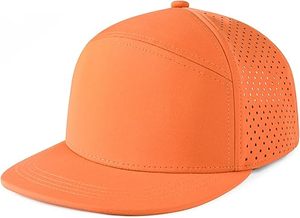 Classic <b>Flat</b> Peak Snapback <b>Caps</b> For Men Women Premium Cotton Snapback <b>Caps</b> Adjustable Fit Blank Snapback <b>Caps</b> For Embroidery - Product Image 2