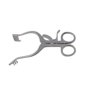 Retractor Mastoideo 4x4 con Dientes Afilados, 19mm de Ancho x 12mm de Profundidad, 165mm, Instrumento Quirúrgico Manual, Herramienta Médica - Product Image 6