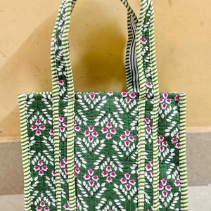 Bolso Tote Acolchado de Algodón con Diseño de Patchwork para Mujer, Multicolor, Estilo Vintage Boho, Bolso Grande para Compras, Viajes Diarios, Estilo Mercado - Product Image 6