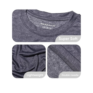 Camiseta Corta Oversize de Algodón para Mujer, Estilo Urbano Holgado con Hombros Caídos, Estampado Personalizado - Product Image 4