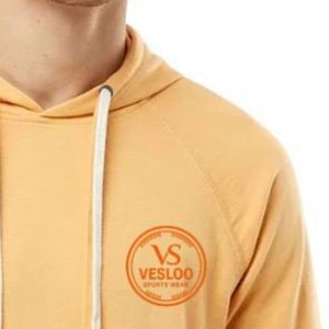 เสื้อฮู้ดน้ำหนักเบาเนื้อผ้าเทอร์รี่แบบสวมใส่สบายสำหรับผู้ชายและผู้หญิง - Product Image 6
