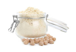 Poudre d'Isolat de Pois Chiches 100% Pure de Qualité Supérieure pour la Nutrition à Étiquette Nettoyée et la Fabrication d'Aliments Riches en Protéines - Product Image 6