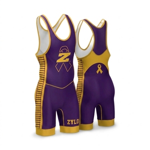 Traje de Lucha Libre Unisex para Hombre y Mujer, Uniforme de Equipo, Tela Elástica de Poliéster y Spandex, Logotipo Personalizado, Pedido de Equipo - Product Image 4