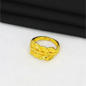 Bague en plaqué or de Style américain européen élevé pour femmes en gros bijoux en alliage plaqué or pour mariage bijoux en gros - Product Image 3
