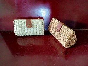 Vietnam manufacturer providing rattan <b>bag</b> for bulk export orders with stable factory output - Product Image 5