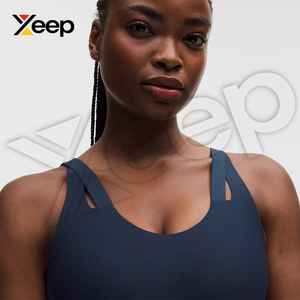 XEEP สปอร์ตบราโยคะคุณภาพสูงสำหรับผู้หญิง รุ่น XC-SB-57 สายรัดปรับได้ ระบายอากาศดี แผ่นรองถอดออกได้ รองรับได้ดี แห้งเร็ว - Product Image 4