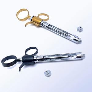 Jeringa Dental de Acero Inoxidable, Jeringa de Aspiración Tipo Pluma, Instrumento Quirúrgico de Odontología, Herramienta Inyectora de 1.8 ml - Product Image 2