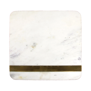 Tabla de cortar de mármol personalizada, nueva, artesanal, a precio económico, tabla de cortar de mármol y latón, ¡gran oferta! - Product Image 6