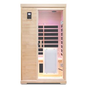 Sauna Interior de Hemlock con Infrarrojos Lejanos para Dos Personas - Product Image 5