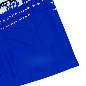Custom Made ODM Men's Blue <b>Black</b> White Printed <b>Board</b> Shorts Quick Dry Elastic Waist Casual Swimwear with Pockets Premium Shorts - Product Image 6